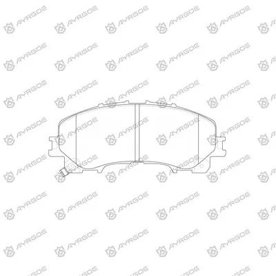 لنت ترمز PN2808 برای Renault Koleos HCM5